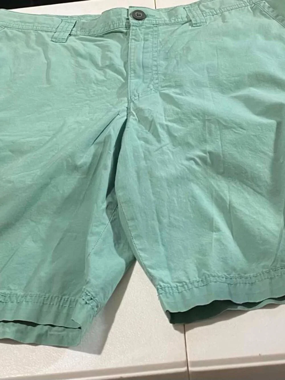 Columbia Sportswear Mint Green Casual Cargo Shorts Men's Size